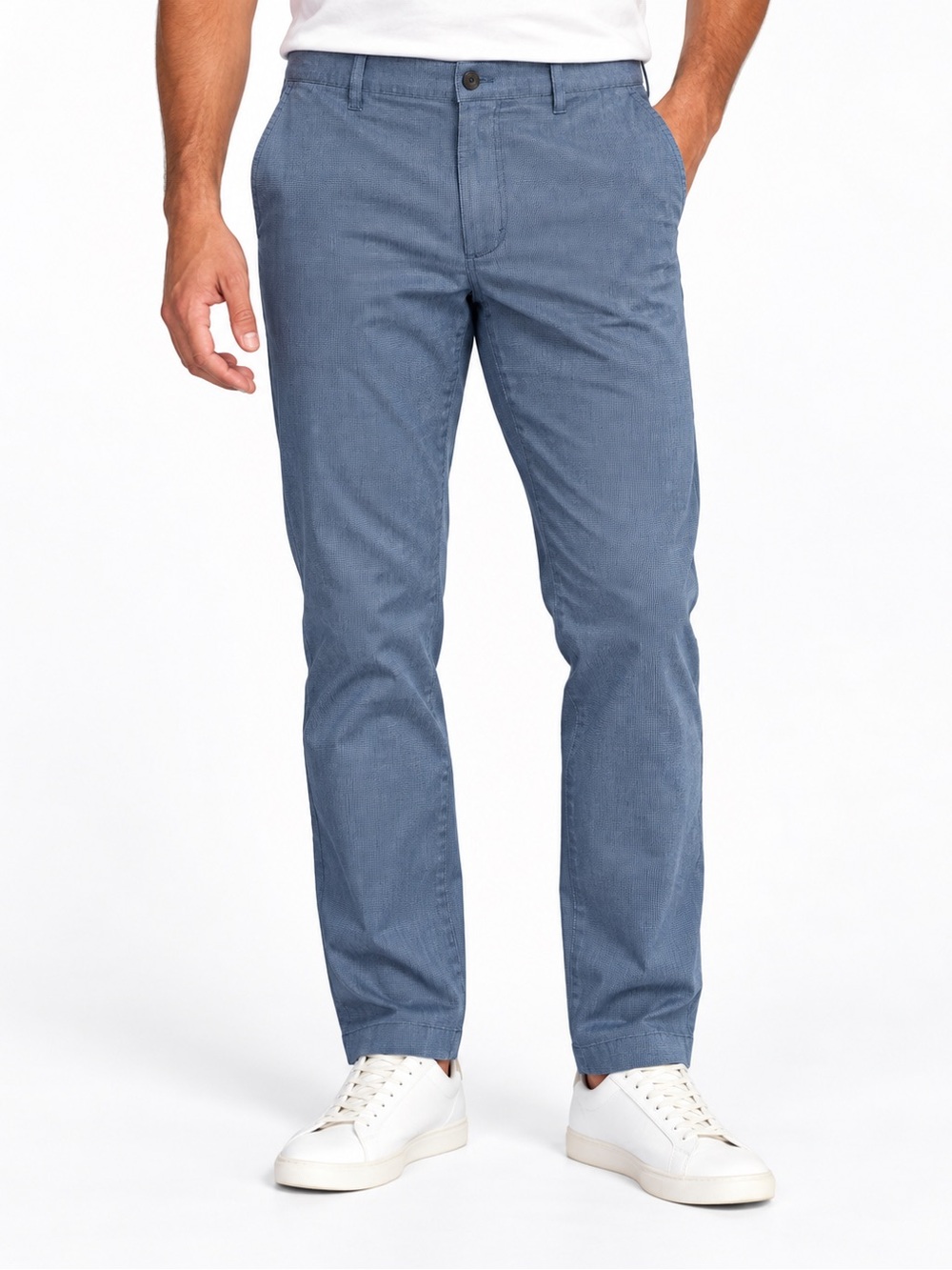 Old Navy Signature Non-Iron Slim Blue Chino Pants Men’s 34x32